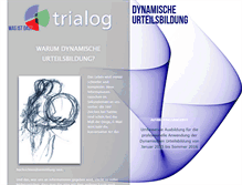 Tablet Screenshot of dynamische-urteilsbildung.de